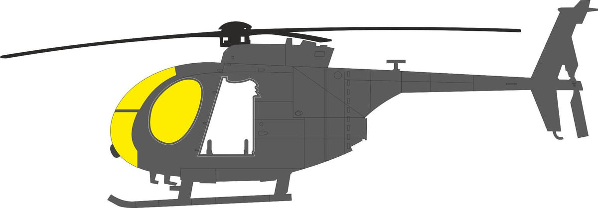 Eduard BIG49478 MH-6J for ICM 1/48 – immagine 2