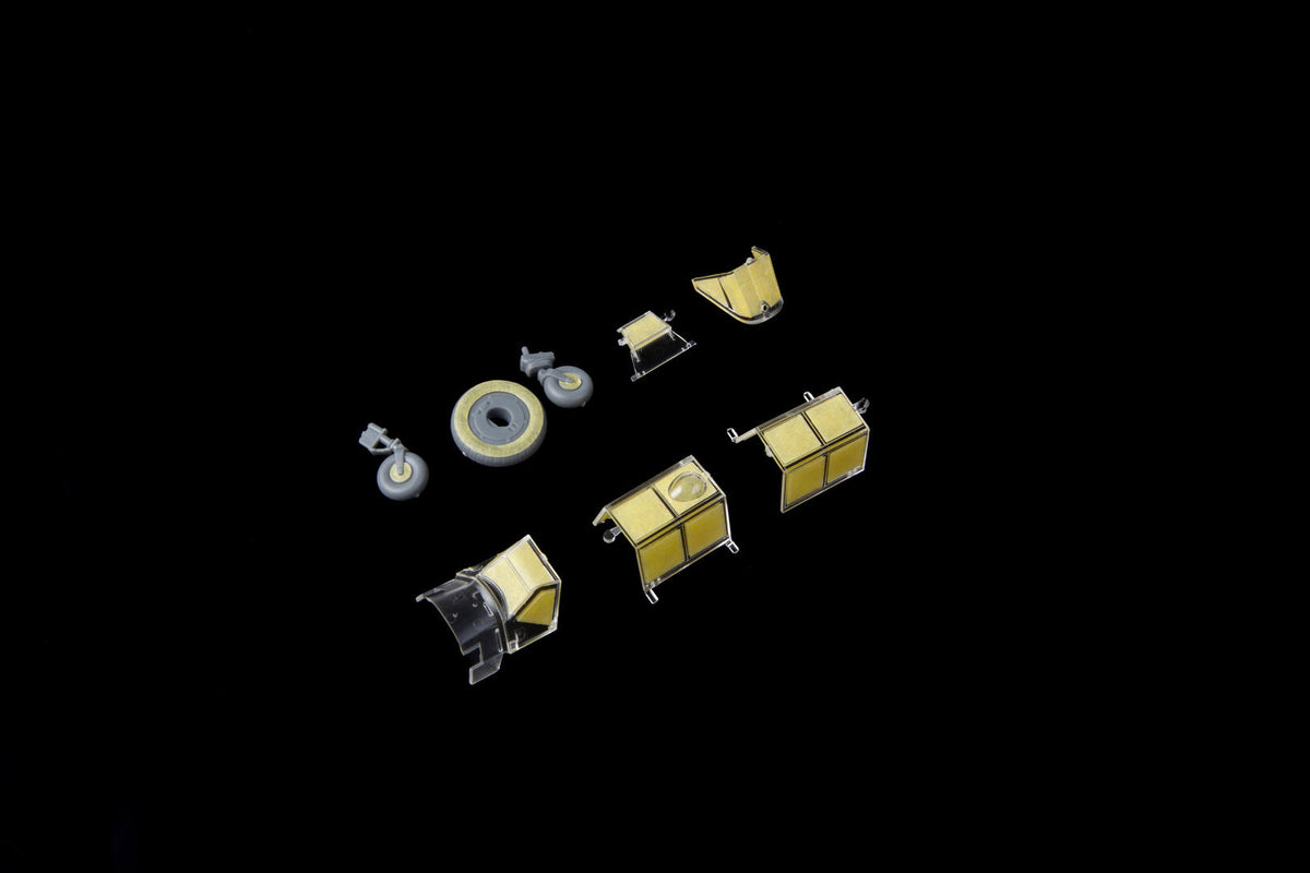 Eduard EX1194 Bf 109G-6 late framed canopy Mask Set for TAMIYA 1/48 – Bild 2