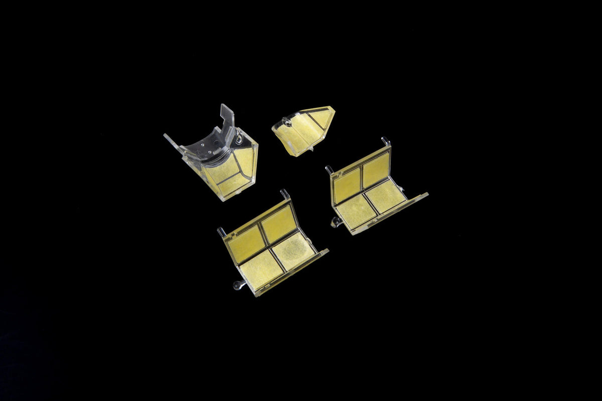 Eduard EX1195 Bf 109G-6 late framed canopy TFace Mask Set for TAMIYA 1/48 – Bild 3