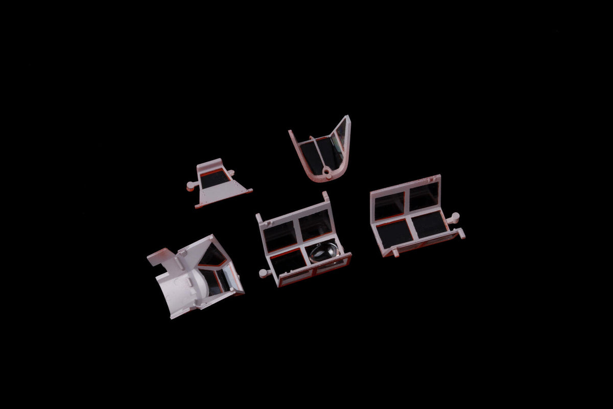 Eduard EX1195 Bf 109G-6 late framed canopy TFace Mask Set for TAMIYA 1/48 – Bild 5