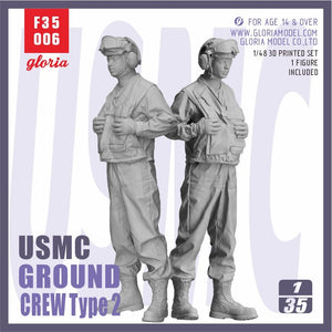 Gloria F35006 USMC LHA/LHD Ground Crew (Type 2) 1/35 – imagen 2