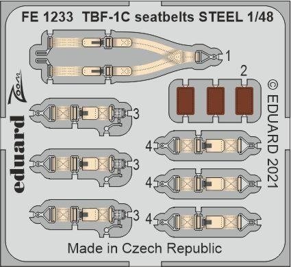 Eduard BIG49315 TBF-1C ACADEMY 1/48 – zdjęcie 5