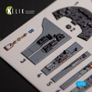 KELIK K72153 Hawker Sea Fury FB.11 - interior 3D decals for Trumpeter kit 1/72 – imagen 5