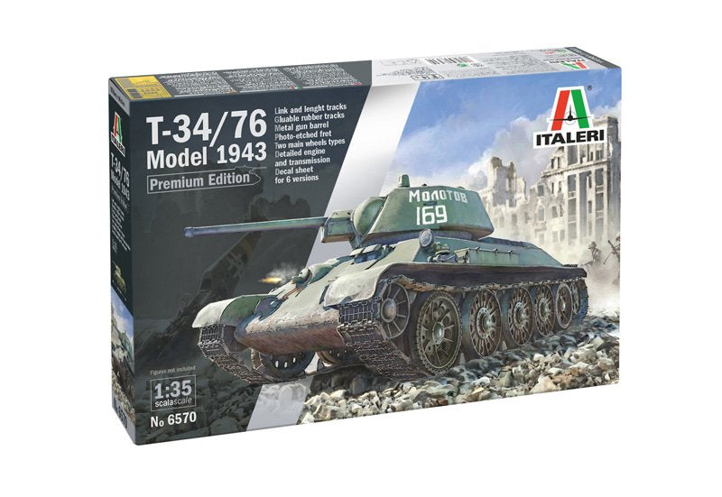 Italeri 6570 T-34/76 mod. 1943 1/35 – imagen 3