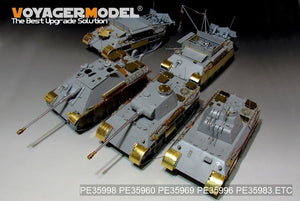 Voyager Model PE35998 WWII German FlaKPanzer V FlaKvierling 20mm MG 151/20 Basic For TAKOM 2105 1/35 – imagen 15