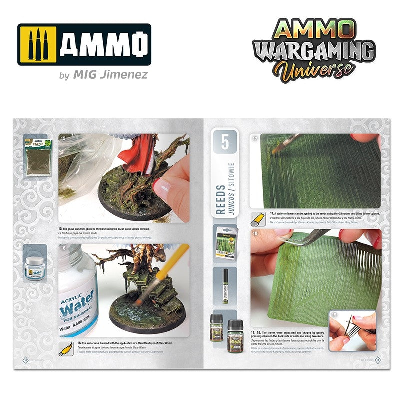 Ammo of Mig 6928 AMMO WARGAMING UNIVERSE Book 09 - Foul Swamps (English, Castellano, Polski) – imagen 3