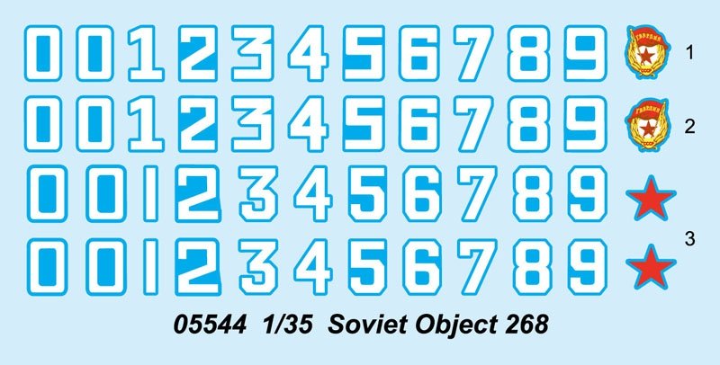 Trumpeter 05544 Soviet Object 268 1/35 – Bild 3