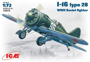 ICM 72073 I-16 type 28 Chasseur soviétique de la Seconde Guerre mondiale (1/72)