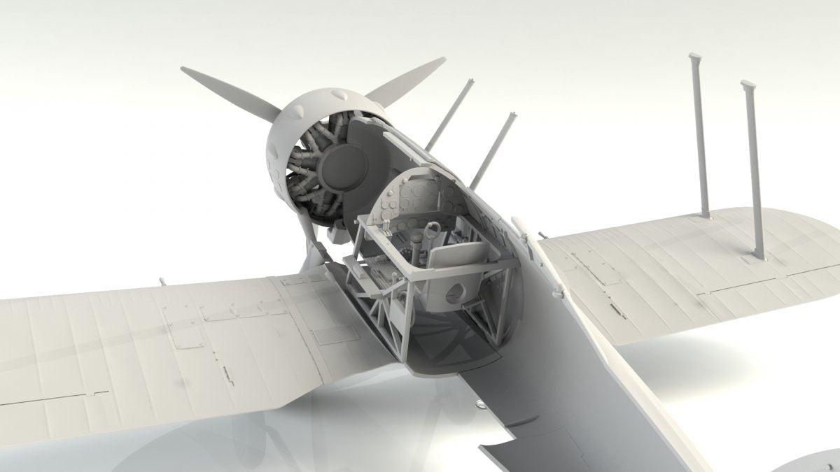 ICM 32041 Gloster Gladiator Mk.II 1/32 – Bild 5
