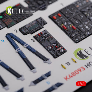 KELIK K48093 CH-47F interior 3D decals for Italeri kit 1/48 – Bild 5