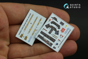 Intérieur imprimé en 3D et coloré sur papier décalcomanie Quinta Studio QD48265 Fw 190A-8 (Hasegawa) 1/48 – image 9