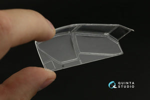 Quinta Studio QDS-48375 AH-64E 3D-Printed &amp;amp; coloured Interior on decal paper (Hasegawa) (Small version) 1/48 – imagen 9