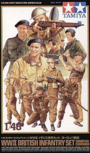 Tamiya 32526 British Infantry Set 1/48