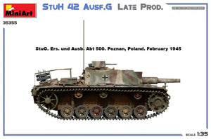 MiniArt 35355 StuH 42 Ausf. G LATE PROD 1/35 – zdjęcie 10
