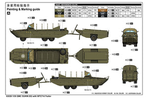 I Love Kit 63539 GMC DUKW-353 With WTCT-6 Trailer 1/35 – immagine 4