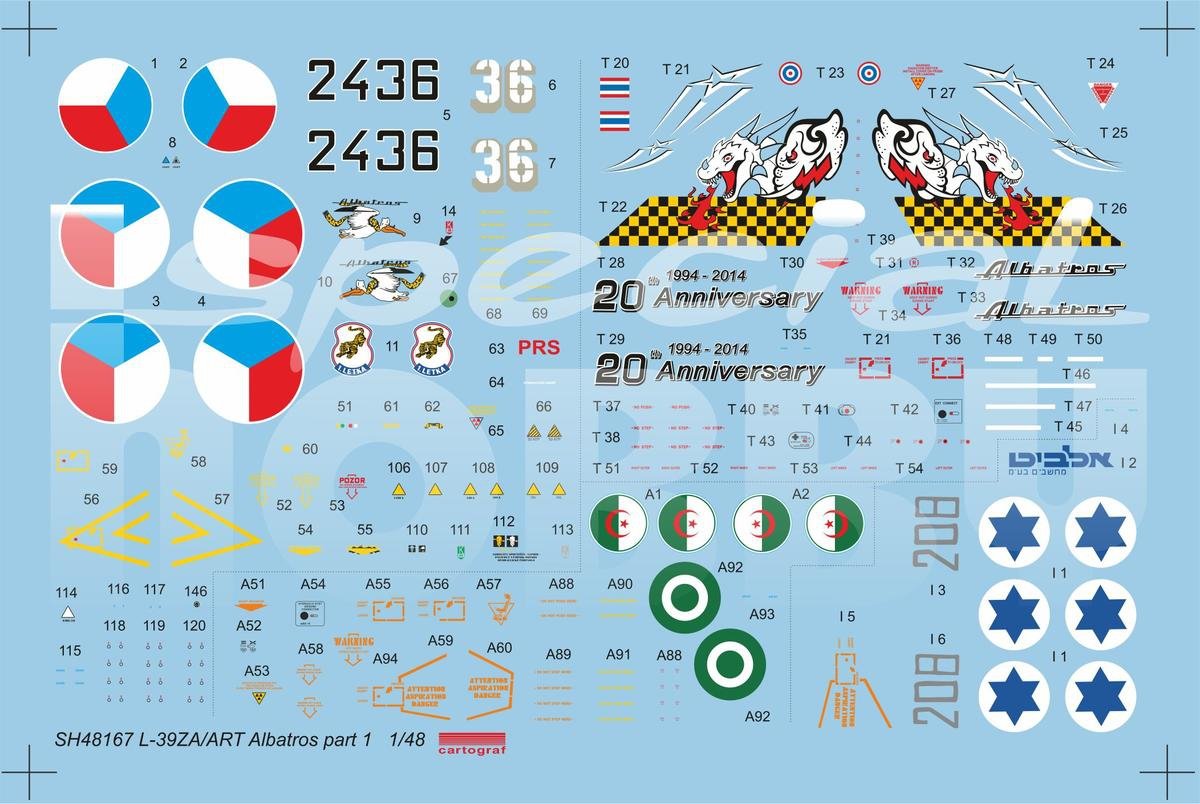Special Hobby 48167 L-39ZA/ ZA ART Albatros 1/48 – imagen 3