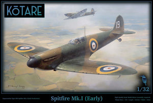 Kotare K32004 Spitfire Mk.Ia début 1/32