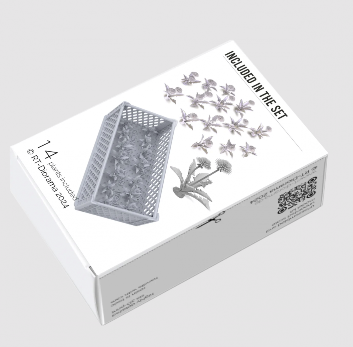 RT-Diorama 35470 Vegetation: Dandelions Set 1/35 – imagen 2