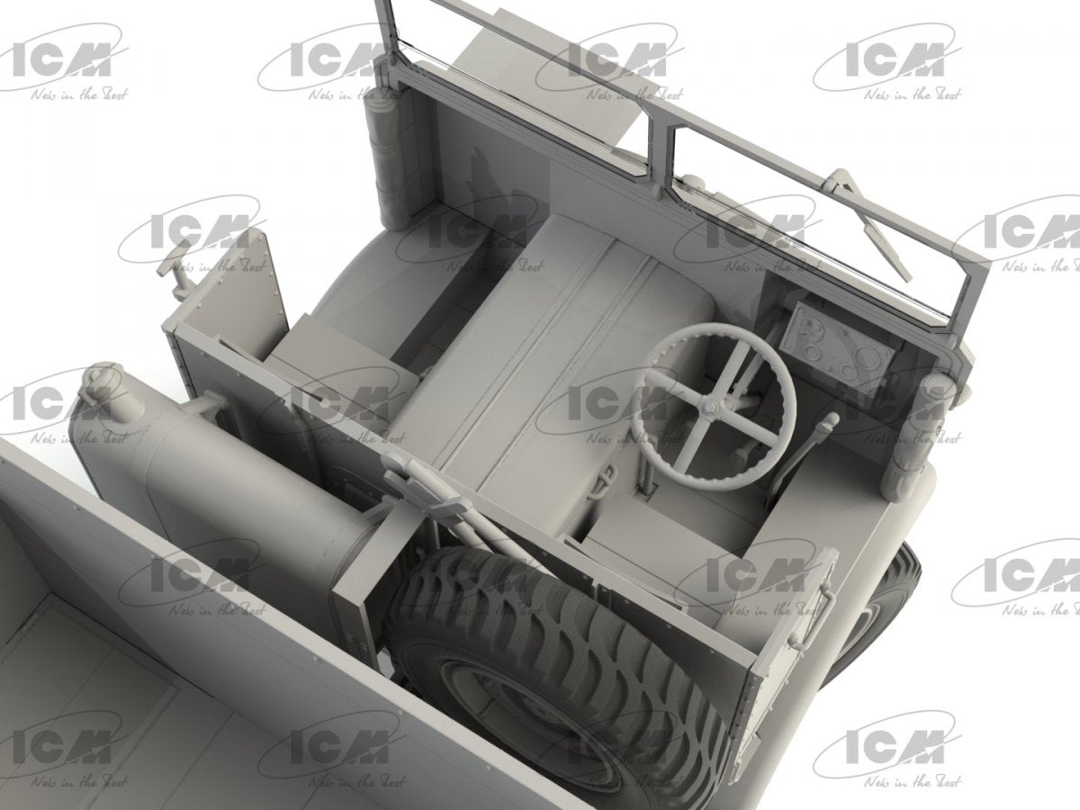 ICM 35600 Leyland Retriever General Service WWII British Truck 1/35 – imagen 9