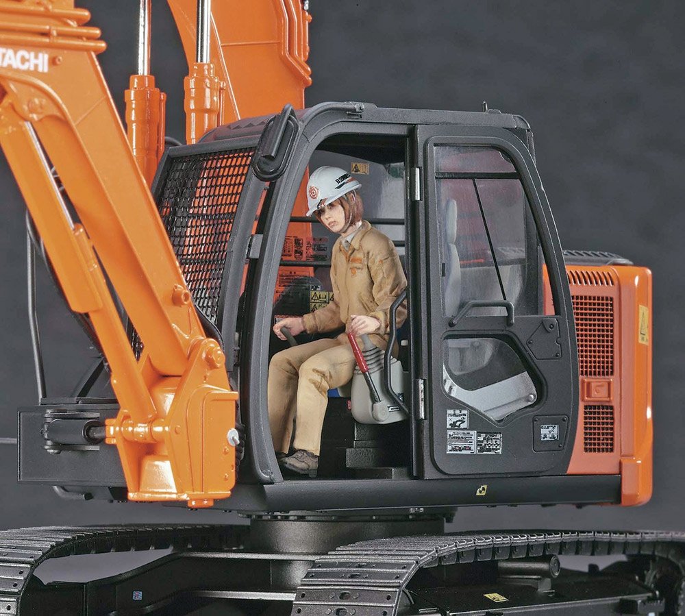 Hasegawa SW04 Hitachi Double Arm Working Machine Astaco Neo 1/35 – imagen 4