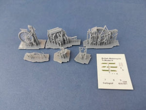 Copper State Models B35-001 British Motorcycle Tr.Model H 1/35 – image 3