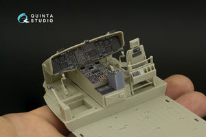 Quinta Studio QD+35108 MH-60L 3D-Printed &amp;amp; coloured Interior on decal paper (Kitty Hawk) (with 3D-printed resin parts) 1/35 – imagen 8