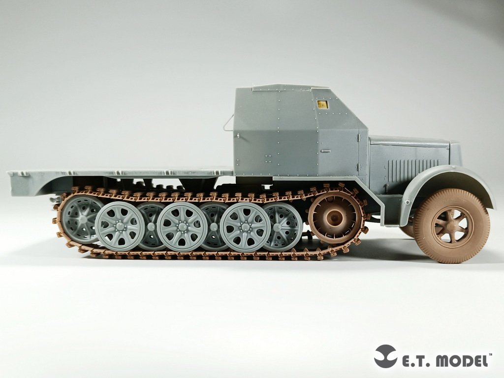 E.T. Model P35-060 WWII German Sd.Kfz.7(8t) Sprockets &amp;amp; Track links ( 3D Printed ) 1/35 – immagine 9