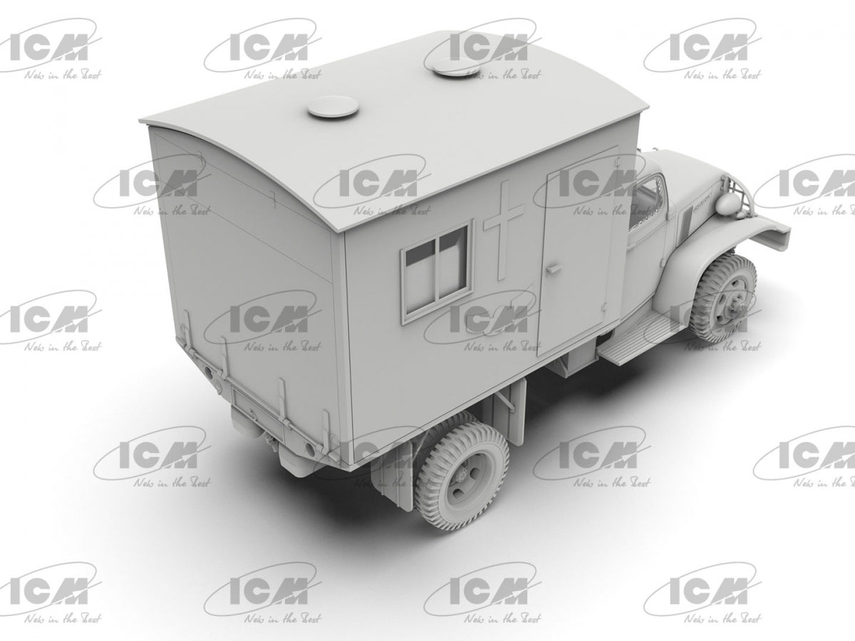 ICM 35586 WWII British Army Mobile Chapel 1/35 – zdjęcie 5