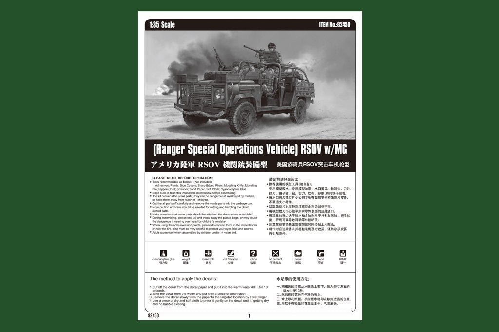 Hobby Boss 82450 RSOV with MG 1/35 – image 2