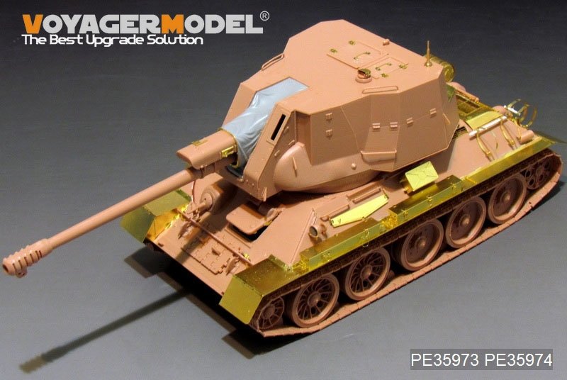 Voyager Model PE35973 Egyptain T-34/122 S.P.G Basic For RFM 5013 1/35 – immagine 9