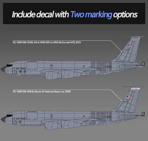 Academy 12638 USAF KC-135R Stratotanker 1/144 – imagen 5