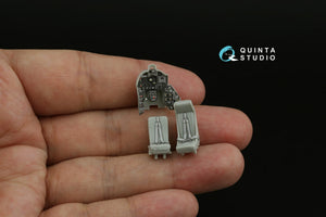 Quinta Studio QD+72185 Mi-24V NATO 3D-Printed &amp;amp; coloured Interior on decal paper (Hobby Boss/ARK Models) (with 3D-printed resin parts) 1/72 – imagen 11