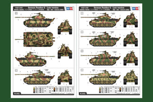 Hobby Boss 84552 German Panther G tank - late type 1/35 – imagen 3