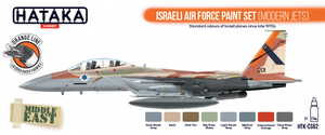 Hataka HTK-CS62 Israeli Air Force paint set (modern jets) 8x17ml – Bild 2