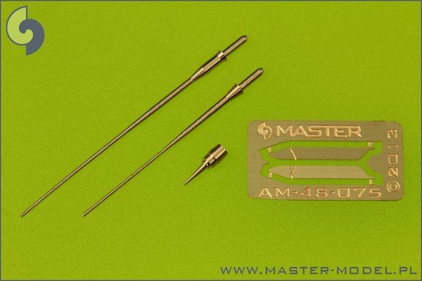 Master AM-48-075 SAAB JAS 39 Gripen - Pitot Tubes & Angle Of Attack probes 1/48