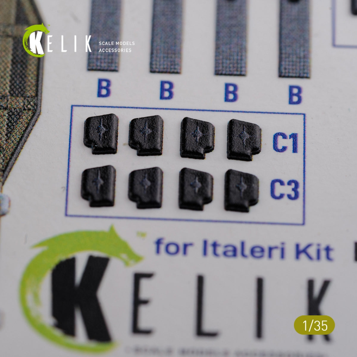 KELIK K35024 HUMVEE HMMWV M1036 with TOW Desert version Interior 3D Decal for Italeri kit 1/35 – zdjęcie 7