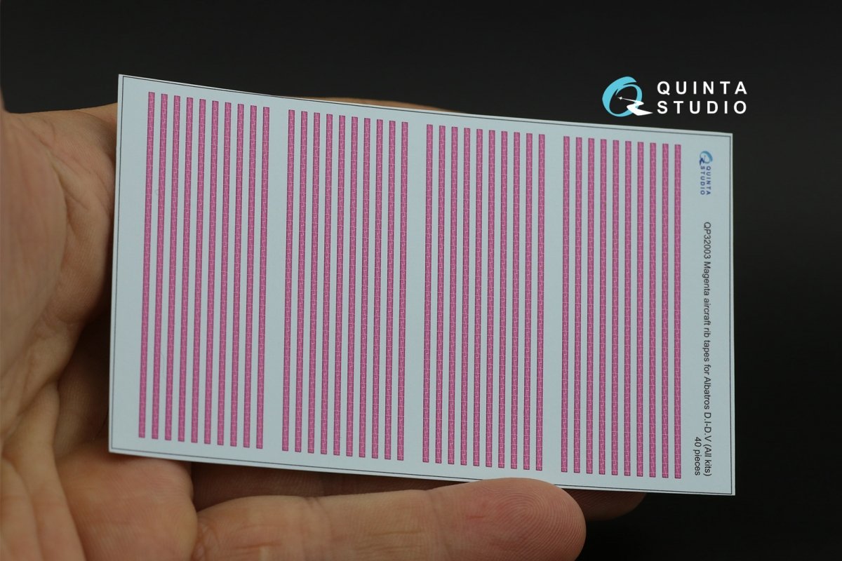 Quinta Studio QP32003 Magenta rib tapes Albatros D.I-D.V (All kits) 1/32 – Bild 8