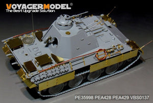 Voyager Model PE35998 WWII German FlaKPanzer V FlaKvierling 20mm MG 151/20 Basic For TAKOM 2105 1/35 – imagen 10