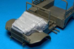 Panzer Art RE35-278 Dodge 3/4 engine deck with winter canvas 1/35 – immagine 3