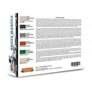 Lifecolor CS15 Acrylic paint set Italian Ships Set 1 6x22ml – image 2