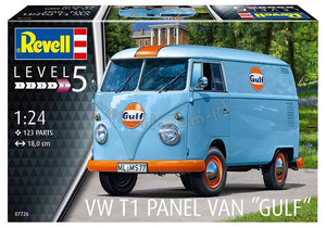 Revell 07726 VW T1 Panel Van - Gulf Decoration 1/24 – Bild 2