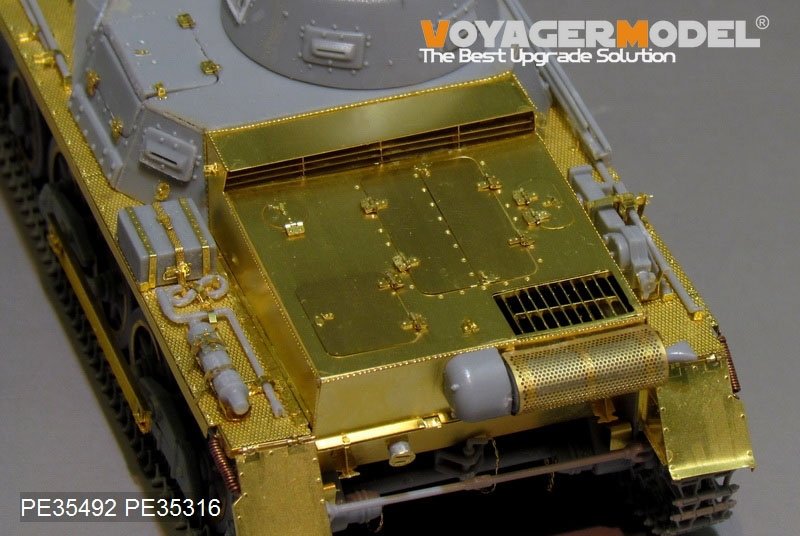 Voyager Model PE35492 WWII German Pz.Kpfw.I Ausf. B basicfor DRAGON 6186 1/35 – imagen 10