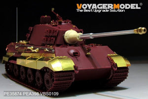 Voyager Model PE35874 WWII German King Tiger (Hensehel Turret) for MENG 1/35 – zdjęcie 2