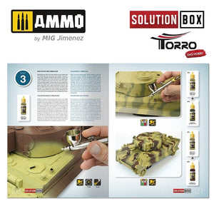AMMO de Mig Jimenez 2414300001 Comment peindre des chars allemands de la Seconde Guerre mondiale - Livre de solutions – image 7
