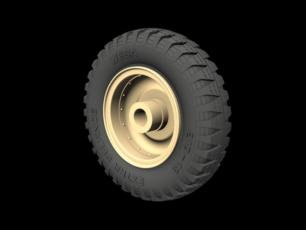 Roues de route Panzer Art RE35-289 pour Horch 15 (commercial) 1/35 – image 2