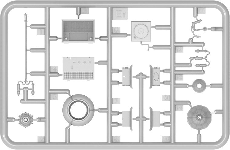 MiniArt 35646 LIVING ROOM INTERIOR 1/35 – Bild 8