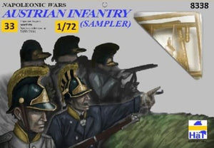 Chapeau 8338 Échantillon d&amp;#39;infanterie autrichienne napoléonienne 1/72