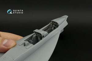 Intérieur imprimé en 3D et coloré sur papier décalcomanie Quinta Studio QDS-48374 F/A-18F (version initiale) (petite version) 1/48  – image 9