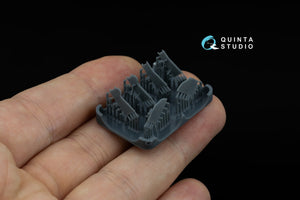 Quinta Studio QT72015 Yak-1 Housses de train de roulement (Zvezda) 1/72  – image 5