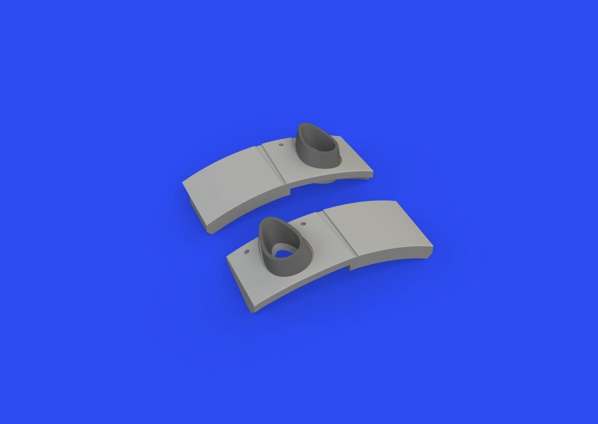 Eduard 648721 A6M2 Model 11 exhausts early PRINT EDUARD 1/48 – imagen 2